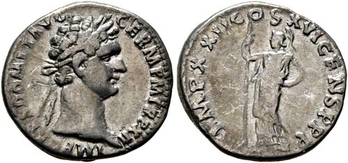 Domitianus (81-96) - Denarius ... 
