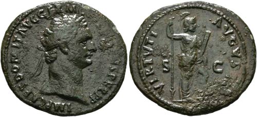 Domitianus (81-96) - As (9,82 g), ... 