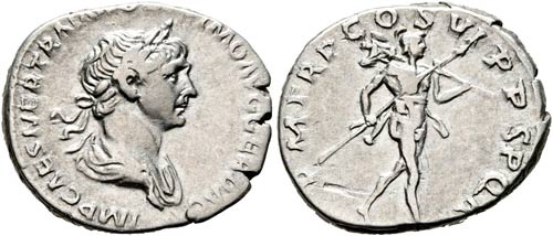 Traianus (98-117) - Denarius (3,32 ... 