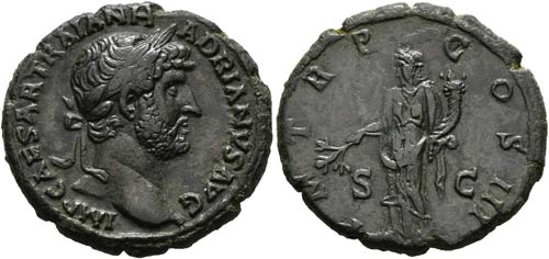 Hadrianus (117-138) - As (11,10 ... 