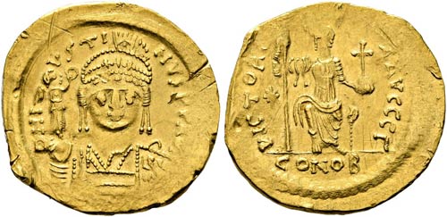 Iustinus II. (565-578) - Solidus ... 