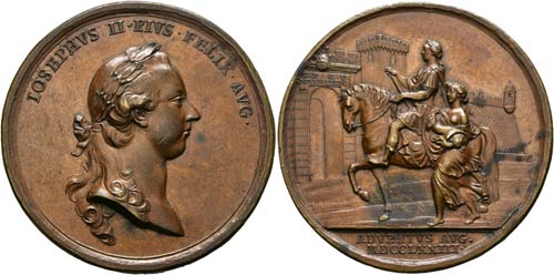 Joseph II. 1765-1790 - AE-Medaille ... 