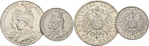 Wilhelm II. 1888-1918 - Lot 2 ... 