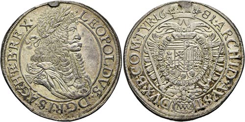 Leopold I. 1657-1705 - Taler 1681 ... 