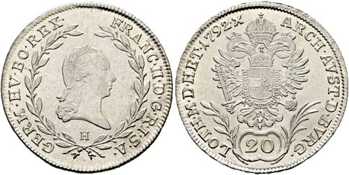 Franz II. 1792-1806-(1835) - 20 ... 