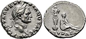(D)   Vespasianus (69-79).  Denarius (2,91 ... 