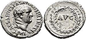 (D)   Vespasianus (69-79).  Denarius (2,40 ... 