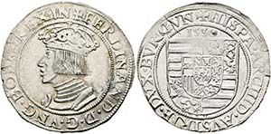 (D)   Ferdinand I. 1521-1564.  Pfundner ... 