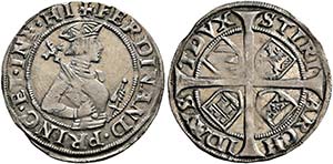 (D)   Ferdinand I. 1521-1564.  Sechser o. ... 