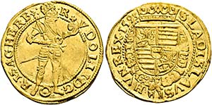 (D)   Rudolf II. 1576-1612.  Dukat 1593, ... 