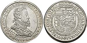 (D)   Rudolf II. 1576-1612.  Taler 1603, ... 