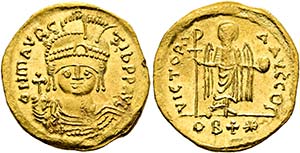 (D)   Mauricius Tiberius (582-602).  ... 
