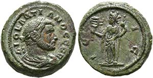 (D)   AEGYPTUS.  Alexandria.  Diocletianus ... 