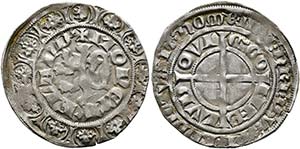 Ludwig von Nevers 1322-1346 - Löwengroschen ... 