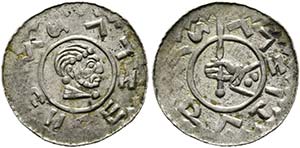 Wratislaus II. 1086-1092 - Denar (0,77g) ... 