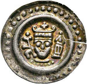 Friedrich II. 1215-1250 - Brakteat (0,4g) ... 