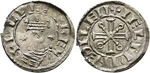 William II. 1087-1100 - Penny (1,58g) um ... 