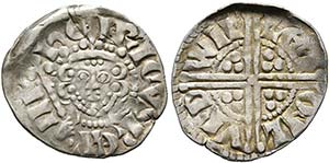Heinrich III. 1216-1272 - Penny Long Cross, ... 