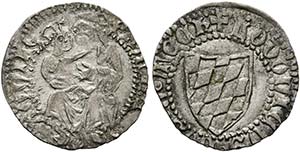 Ludovico II. di Teck 1412-1420 - Denaro ... 