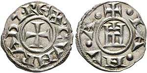 Republik 1139-1339 - Denar (0,72g) Av.: ... 
