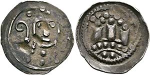 Eberhard I. 1147-1164 - Pfennig (1,21g) ... 