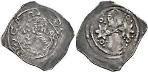 Eberhard II. 1200-1246 - Pfennig (1,11g) ... 