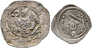 Eberhard II. 1200-1246 - Lot 5 Stück; 5x ... 