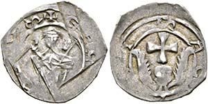 Eberhard II. 1200-1246 - Lot 4 Stück; ... 