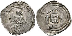 Eberhard II. 1200-1246 - Lot 5 Stück; ... 