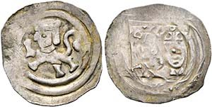 Ottokar II. 1270-1276 - Pfennig (0,76g) ... 