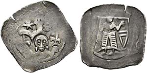 Ulrich III. Spanheim 1256-1269 - Pfennig ... 