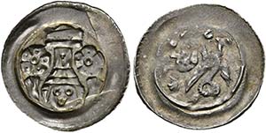 Wladislaus von Schlesien 1265-1270 - Pfennig ... 