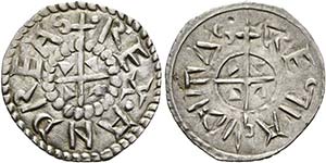 Andreas I. 1046-1060 - Silbermünze (0,62g) ... 