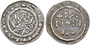 Salomon 1063-1074 - Silbermünze (0,36g), ... 