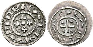 Kolomann 1095-1116 - Denar (0,51g), (13mm) ... 