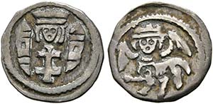 Ladislaus IV. 1272-1290 - Denar (0,66g) Av.: ... 