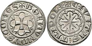 Boemund VI. 1251-1275 - AR-Grossus (4,22g) ... 