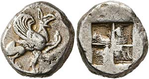 IONIA - Teos - Stater (11,83 g), ca. 510-490 ... 