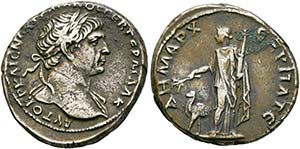 Traianus (98-117) - Tridrachme/Tetradrachme ... 