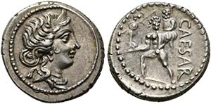 C. Iulius Caesar - Denarius (3,89 g), ... 