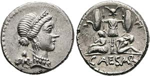 C. Iulius Caesar - Denarius (3,92 g), ... 