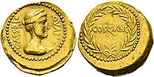 C. Iulius Caesar - Aureus (8,07 g), Roma, ... 