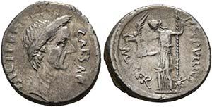 C. Iulius Caesar - Denarius (3,54 g), ... 