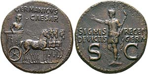 Germanicus (4 v.Chr.-19 n.Chr.) - Dupondius ... 