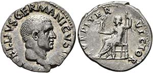 Vitellius (69) - Denarius (3,37 g), Roma, ... 