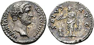 Hadrianus (117-138) - Denarius (3,47 g), ... 