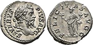 Septimius Severus (193-211) - Denarius (3,49 ... 