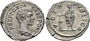 Geta (209-211) - als Caesar 198-209. ... 