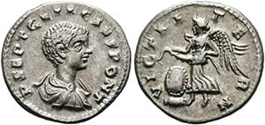 Geta (209-211) - Denarius (3,07 g), Laodicea ... 