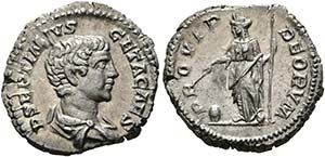 Geta (209-211) - Denarius (3,55 g), Roma, ... 
